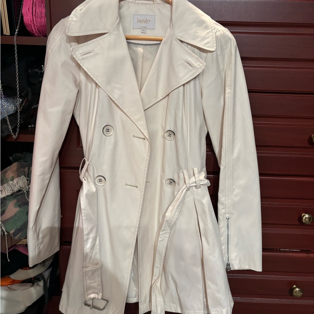 Laundry Cream Trench Coat